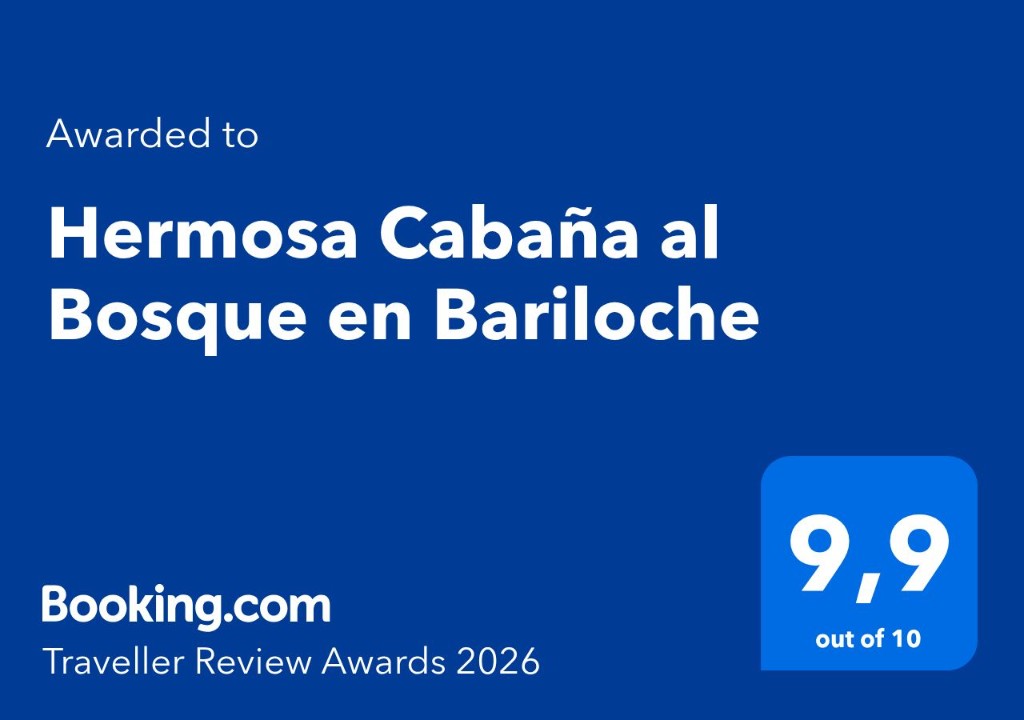 Booking.com Traveller Review Awards 2026 — 9,9 de 10