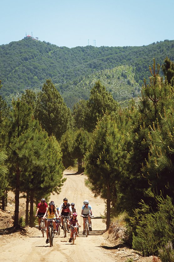 Senderos para mountain bike en Dos Valles